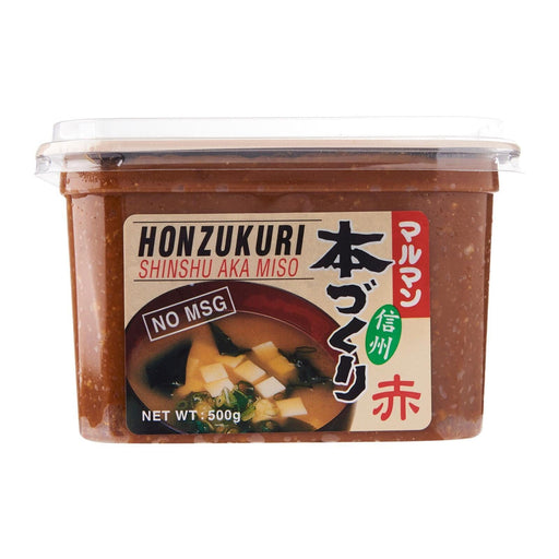 Maruman MSG Free Honzukuri Shiro Miso Paste 500g Tub — Honeydaes - Japan  Foods Grocery Online