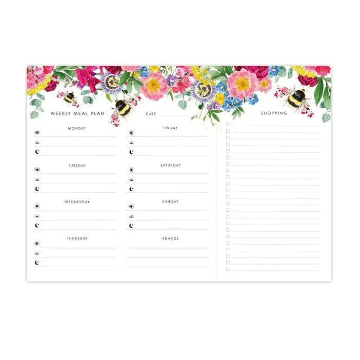 Meal Planner: Botanical Bee