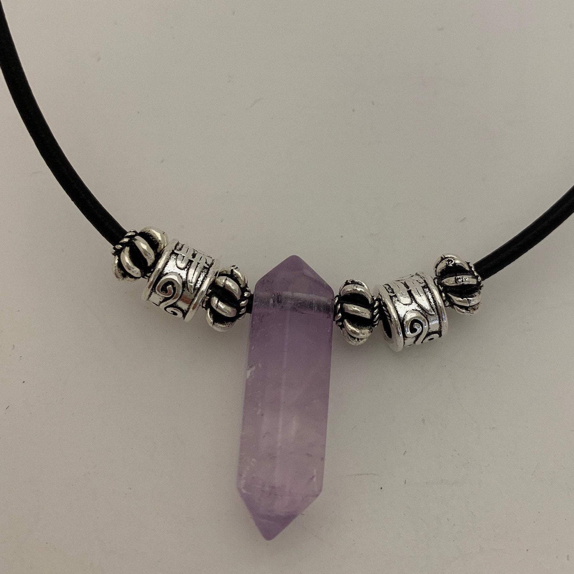  Natural Amethyst Pendant 