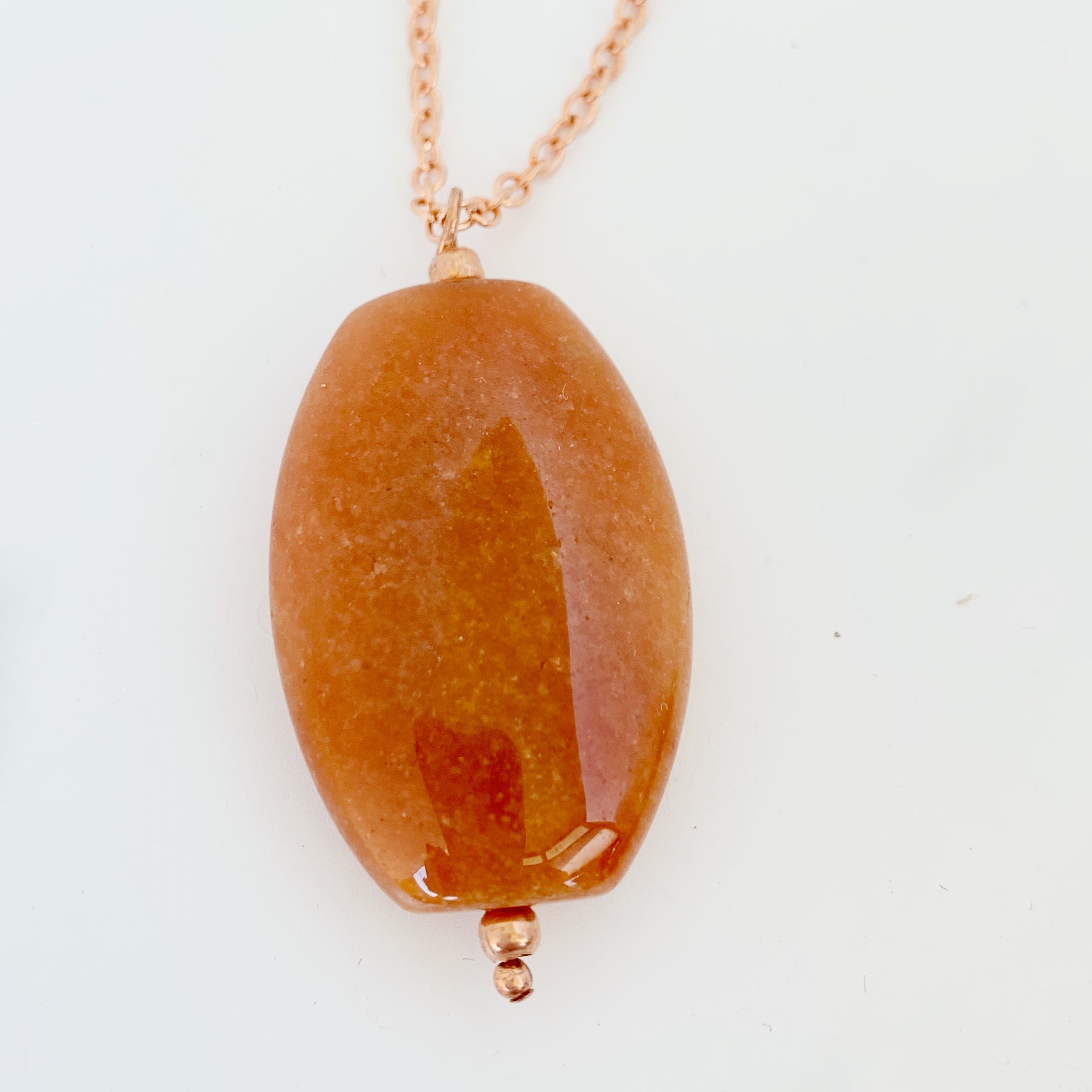  Aventurine copper necklace 