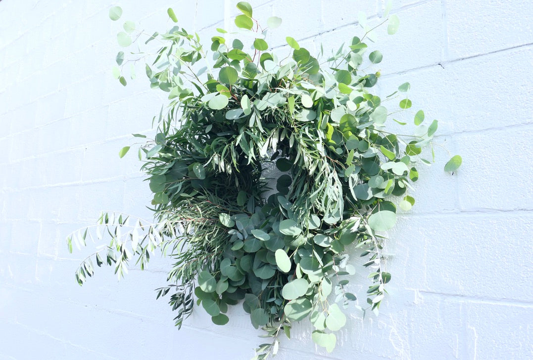 Make a wreath. Wreath workshops by Fieldwork Flowers near Portland, Oregon in Vancouver, Washington