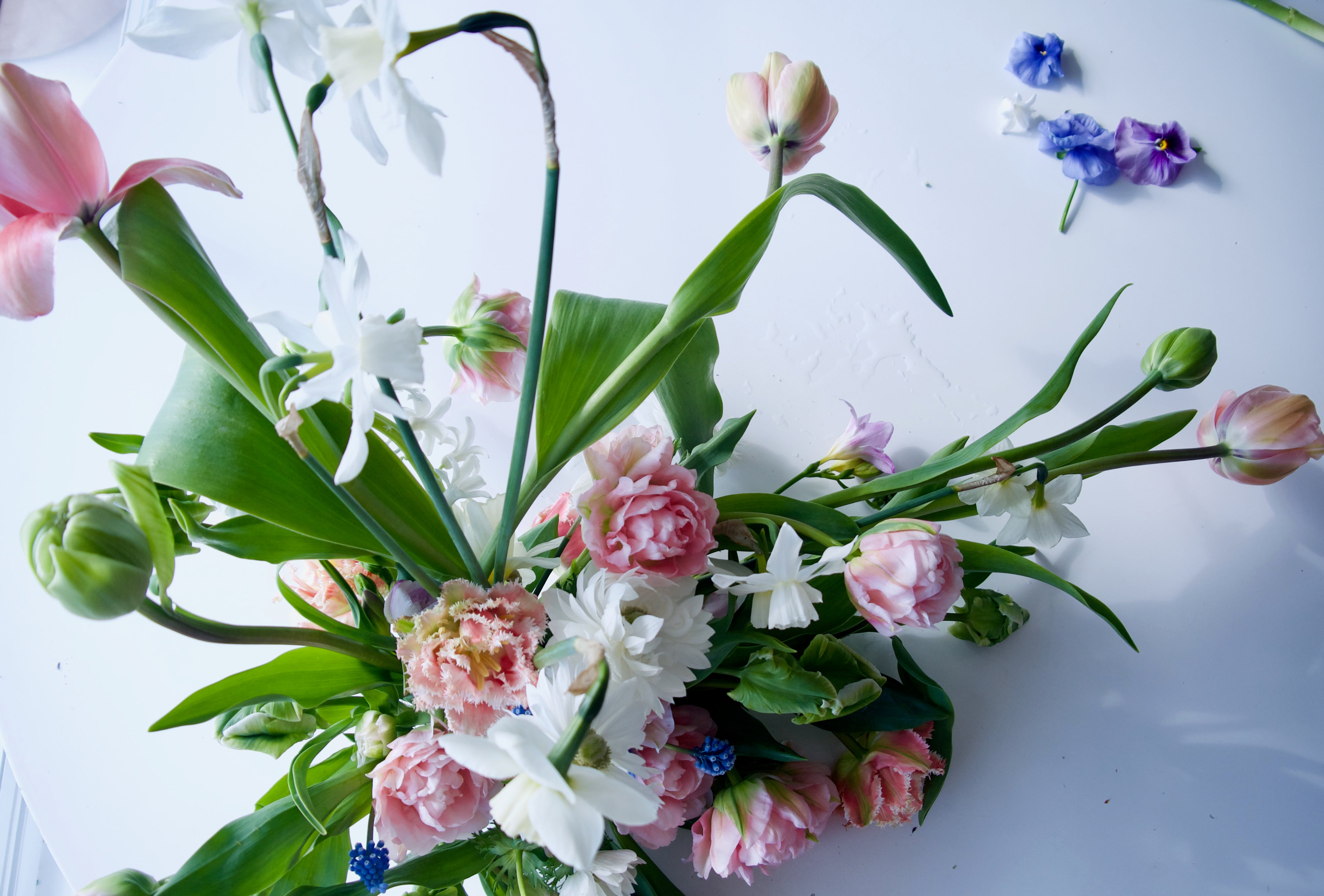 Locally grown flowers. Portland Oregon florist. Fieldwork.