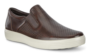 ecco soft 7 men's cognac