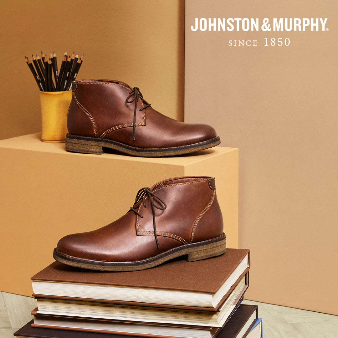 johnston and murphy crepe sole