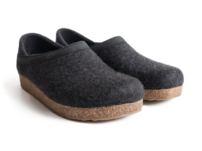 haflinger closed heel slippers