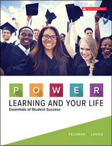 Power Learning and your Life 4th Canadian Edition by Feldman 9781260326994 (USED:GOOD) *77d