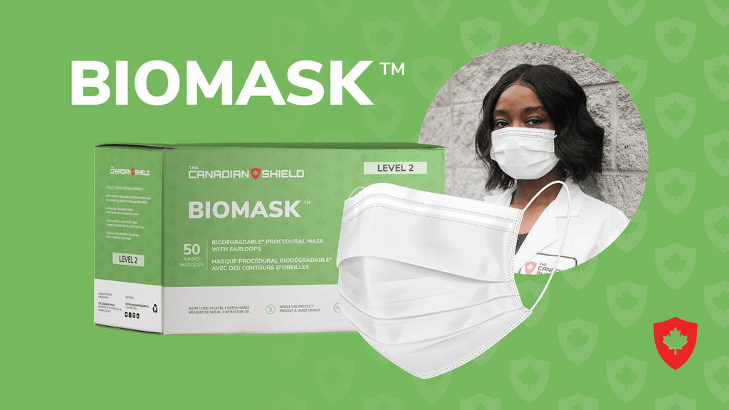 The Canadian Shield BioMask Procedural Face Mask