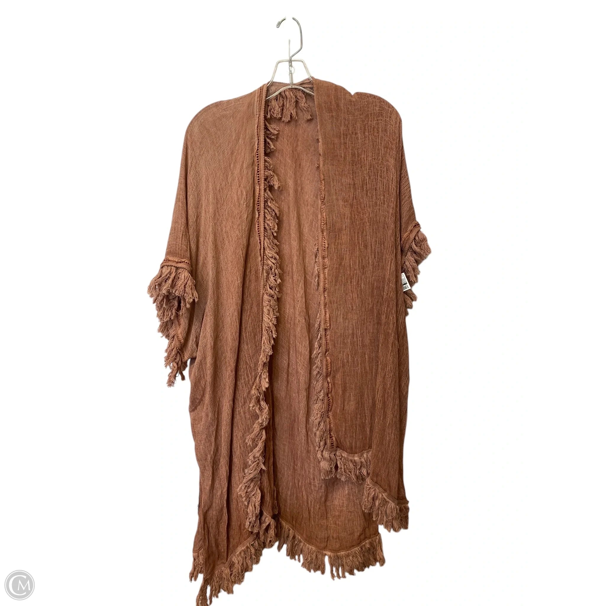Shawl By Clothes Mentor In Pink, Size: Osfm