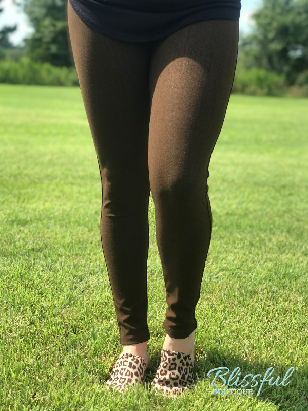 chocolate jeggings