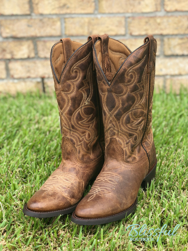 rounded cowgirl boots