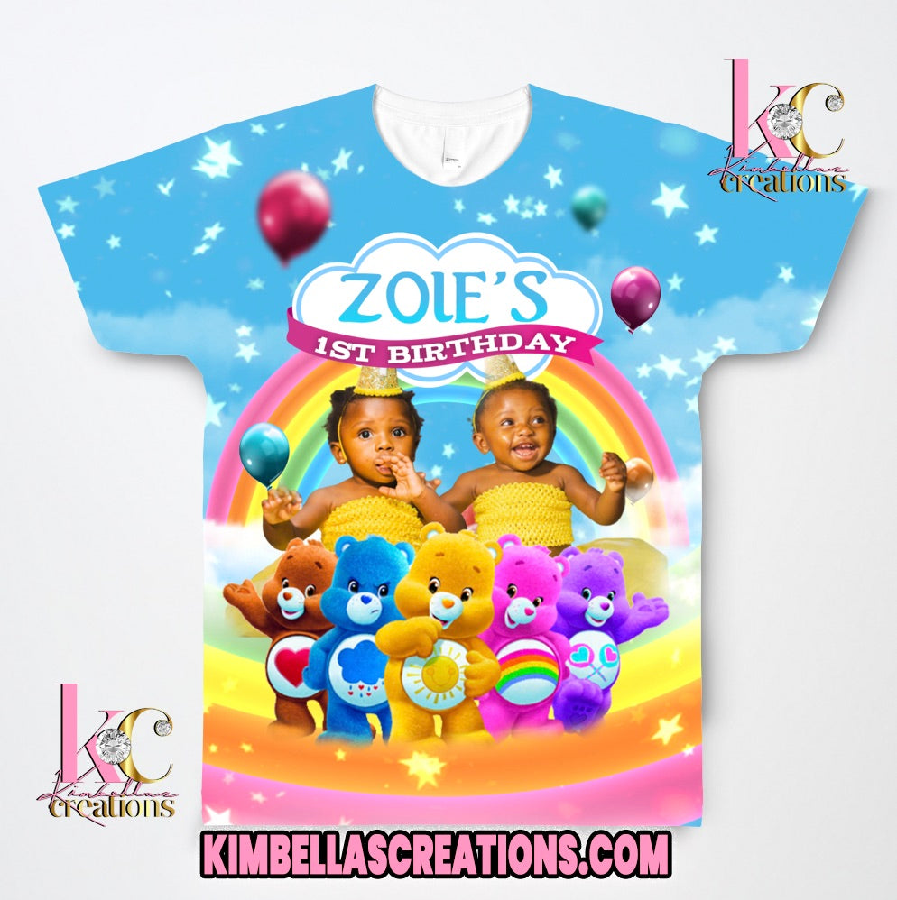 Care Bears Birthday Bear personalized Birthday t shirt