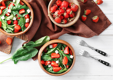 Strawberry Spinach Salad