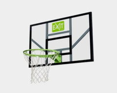 Hick Hen Stevig EXIT Galaxy basketbalbord met ring en net - groen/zwart - Doika BV