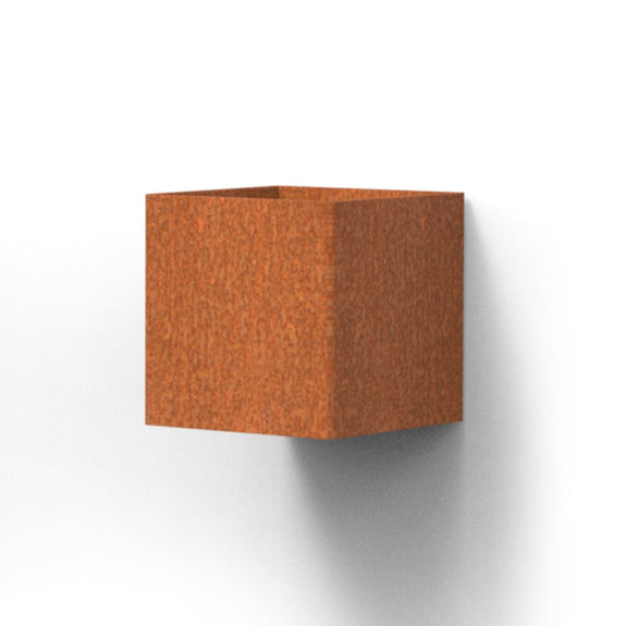 GARDD Cube lamp cortenstaal (DxBxH) - Doika BV