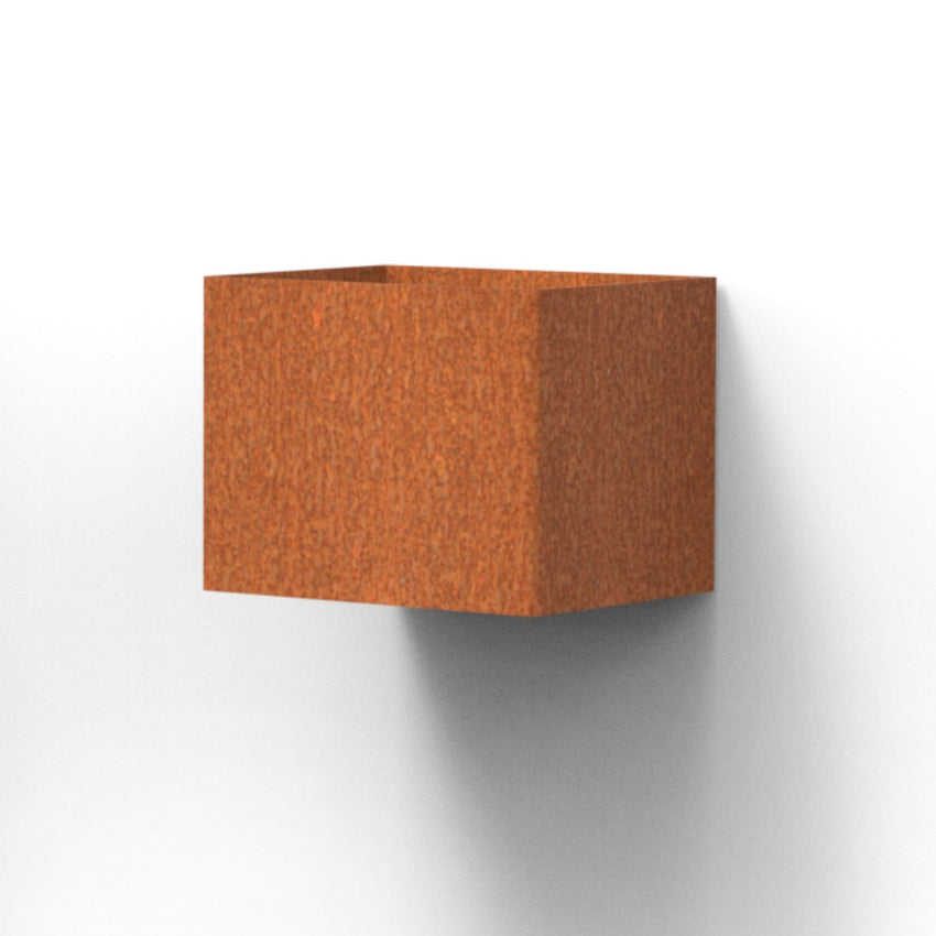 GARDD Cube lamp cortenstaal 10x15x10cm - Doika BV