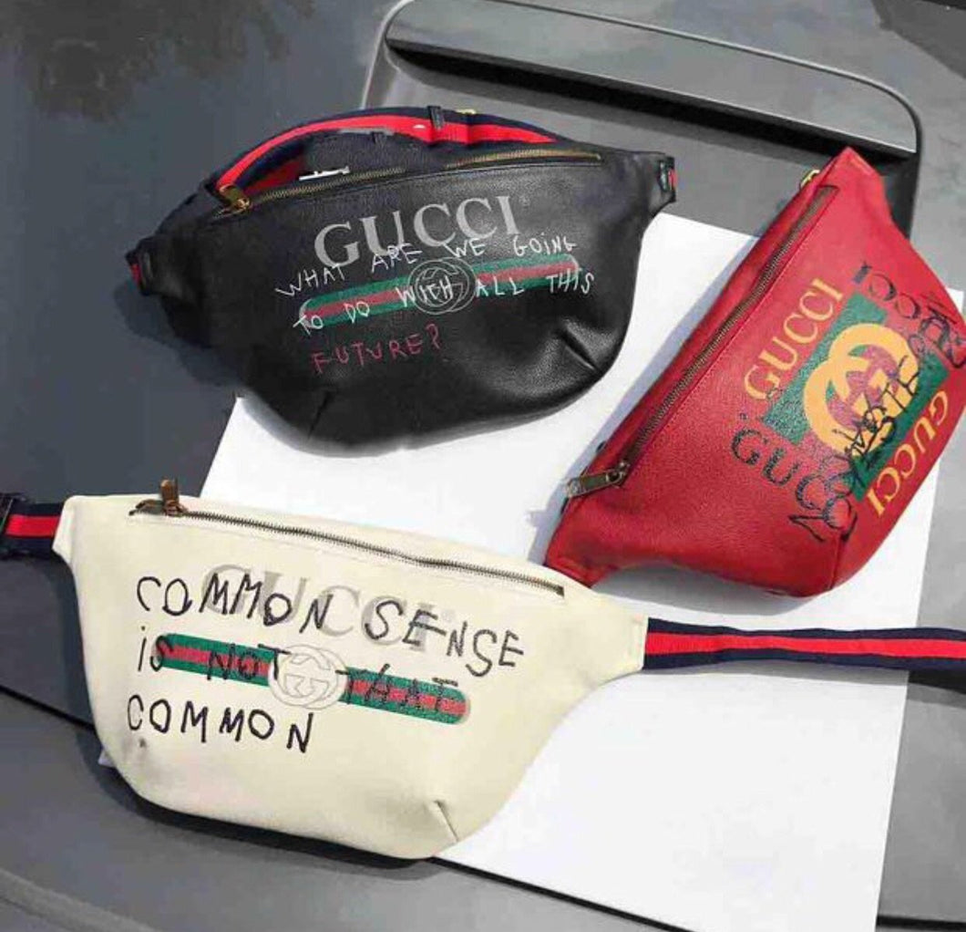 gucci common sense fanny pack