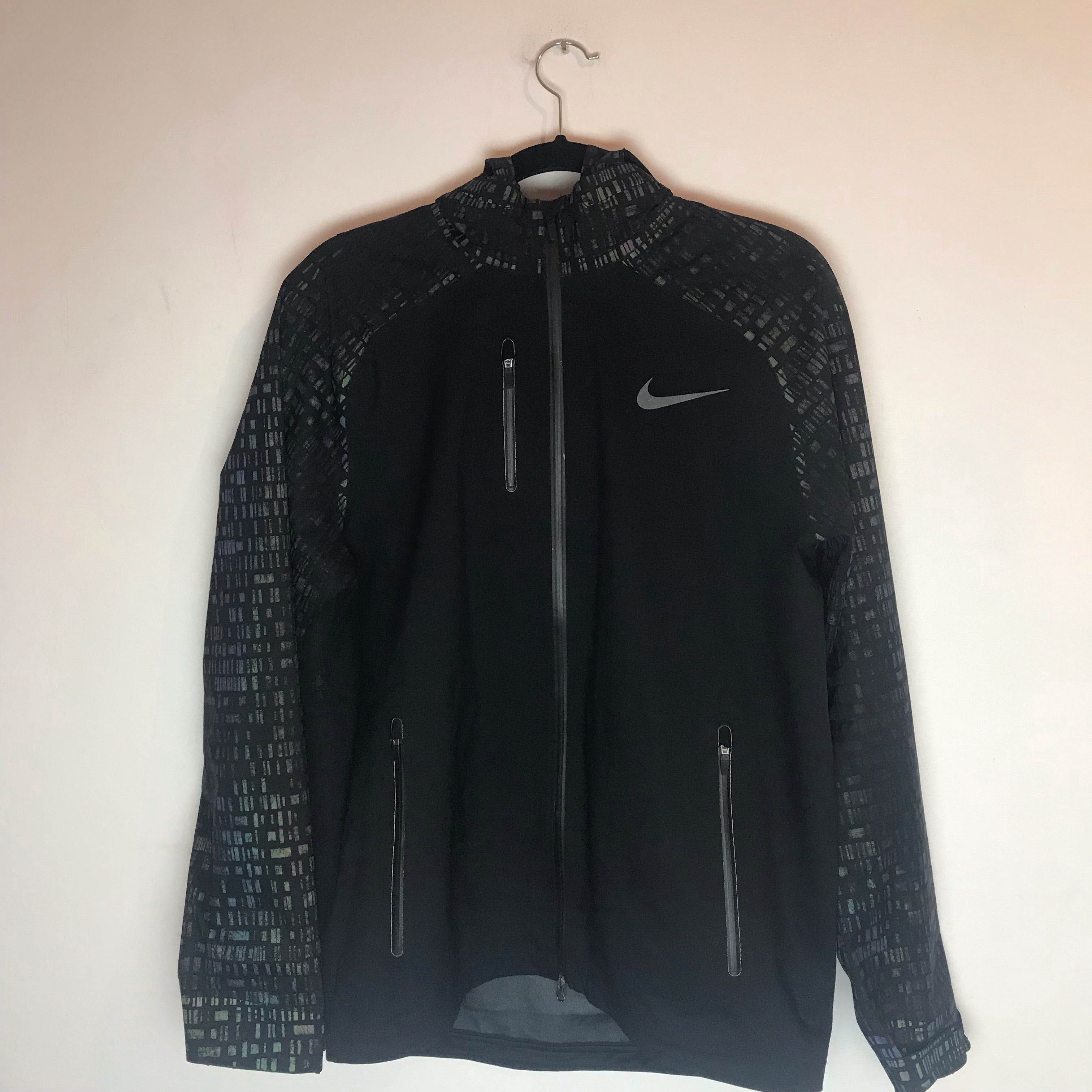 nike rainbow reflective jacket