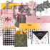 KIT: 13-piece Extra Strong Reusable Gift Wrap Collection in Pink Gold and Black, make your Christmas Zero-Waste and sustainable with reusable gift wrap that collapses and stores for use year after year