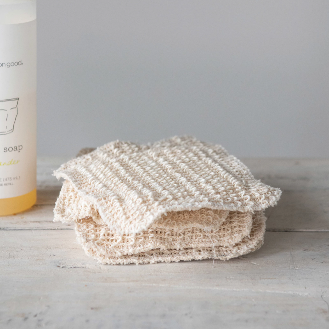 Square Sisal and Cellulose Sponge | FEEL AT HOM | Reviews on Judge.me