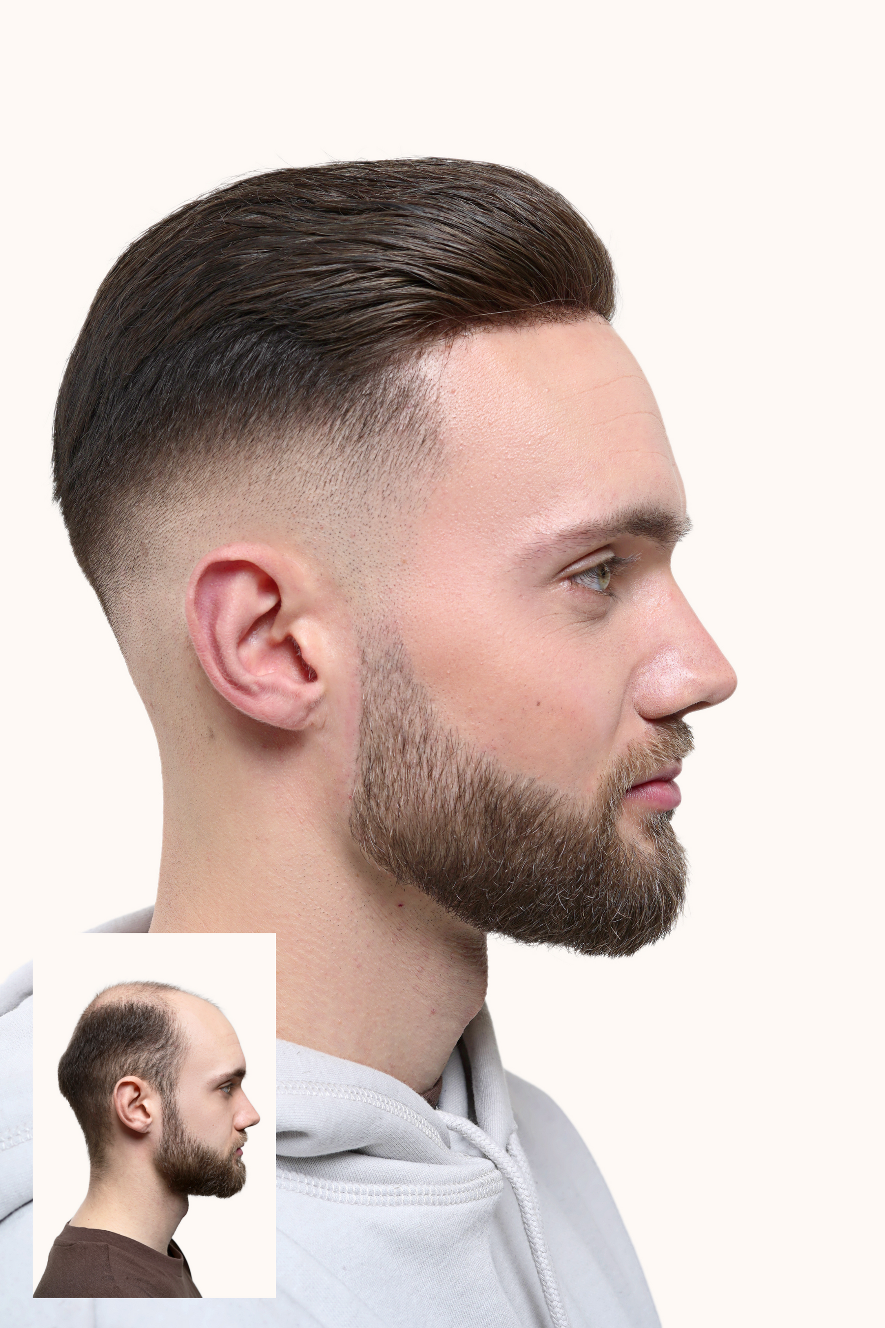 Hair Replacement Systems For Men | Classic Slick Back Style