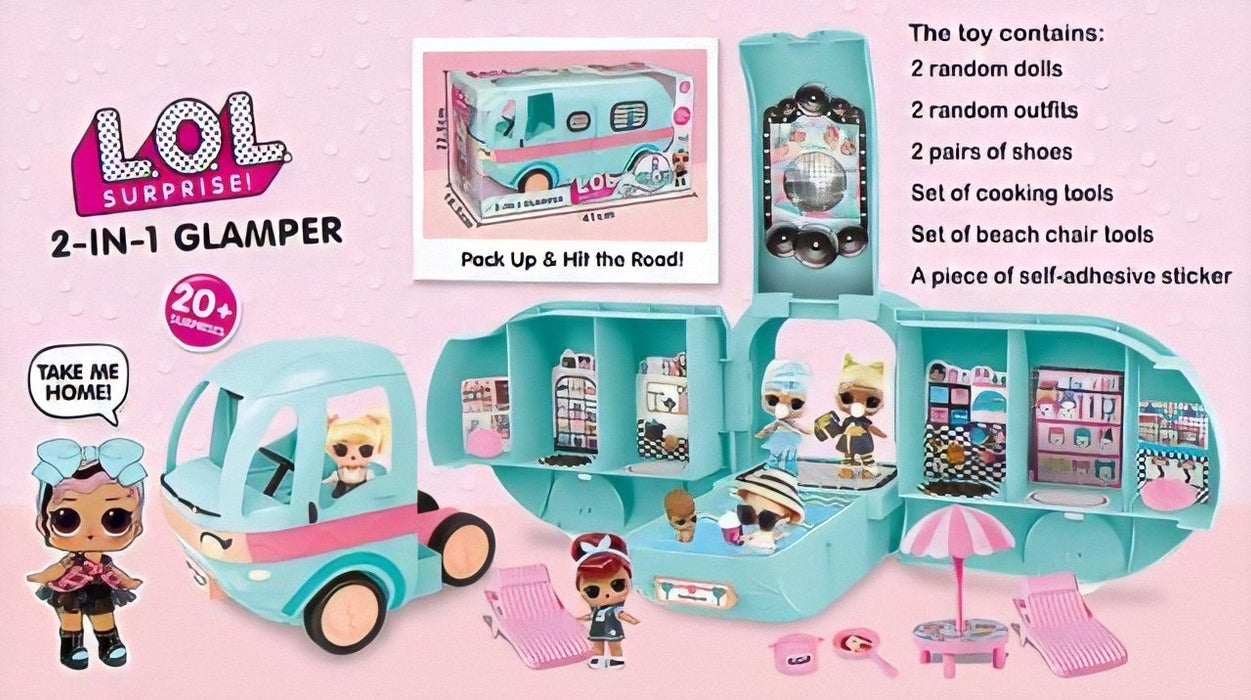 lol surprise doll bus