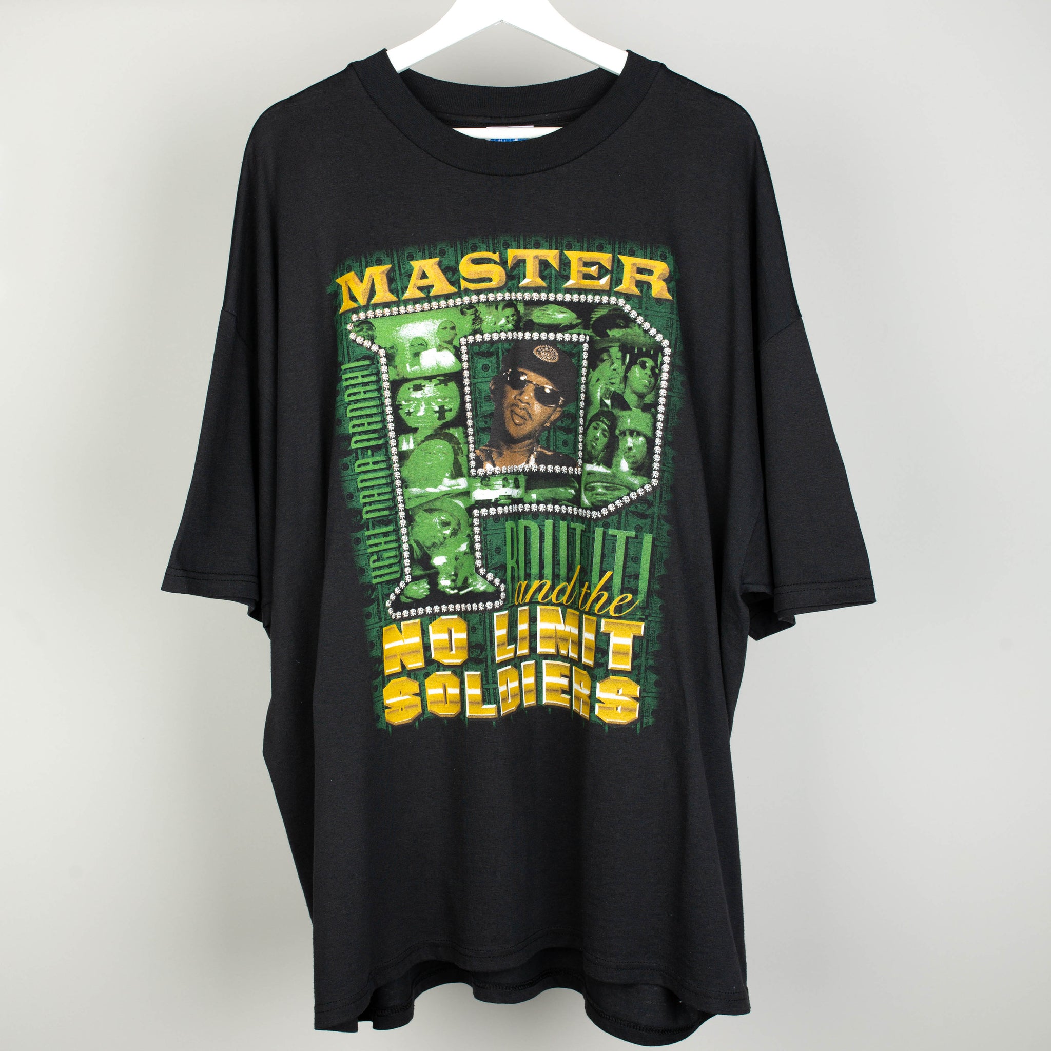 1997 Master P No Limit Records T-Shirt Size XXL – Threaded Grails