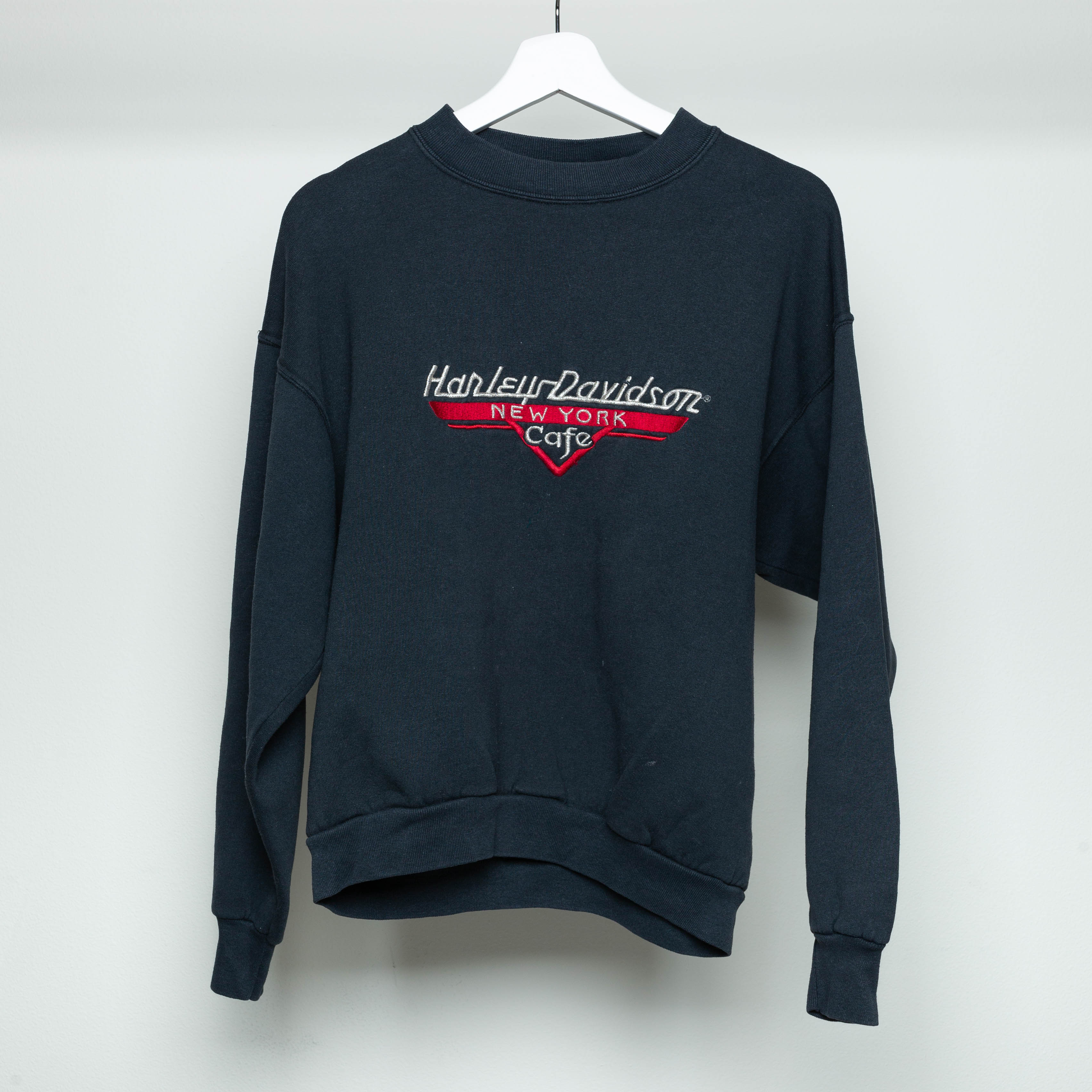 90's Harley Davidson Cafe Crewneck Sweater Size M – Threaded Grails