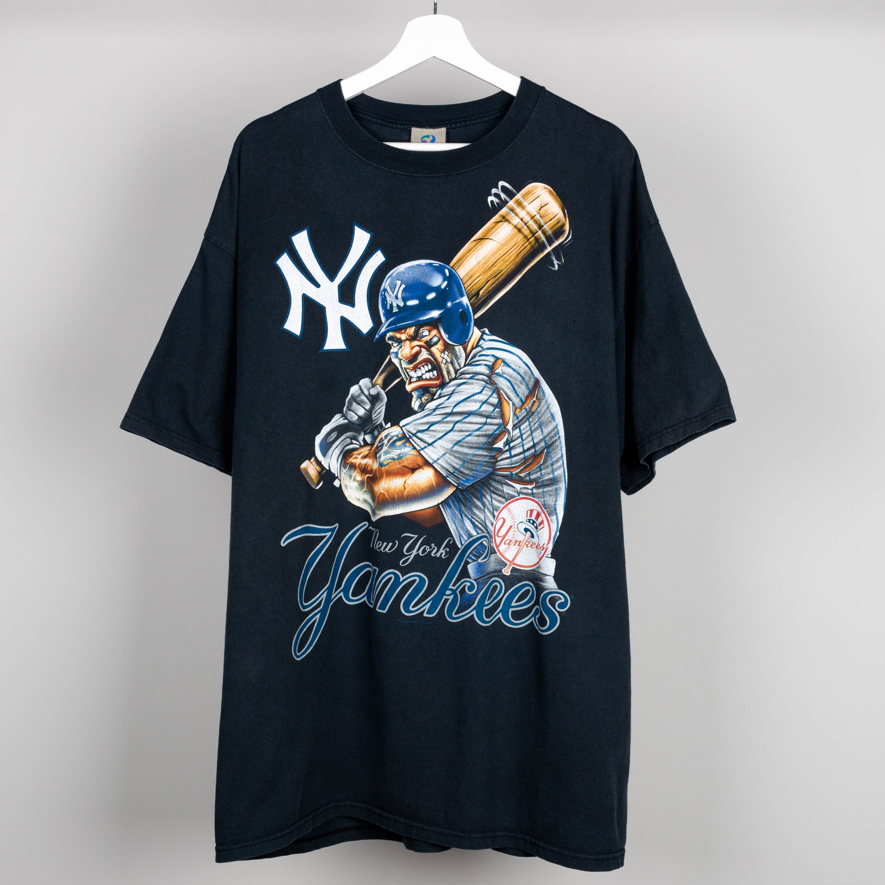 New York Baseball 90'S Oversized Tshirt Yankees Graphic Tee 90S