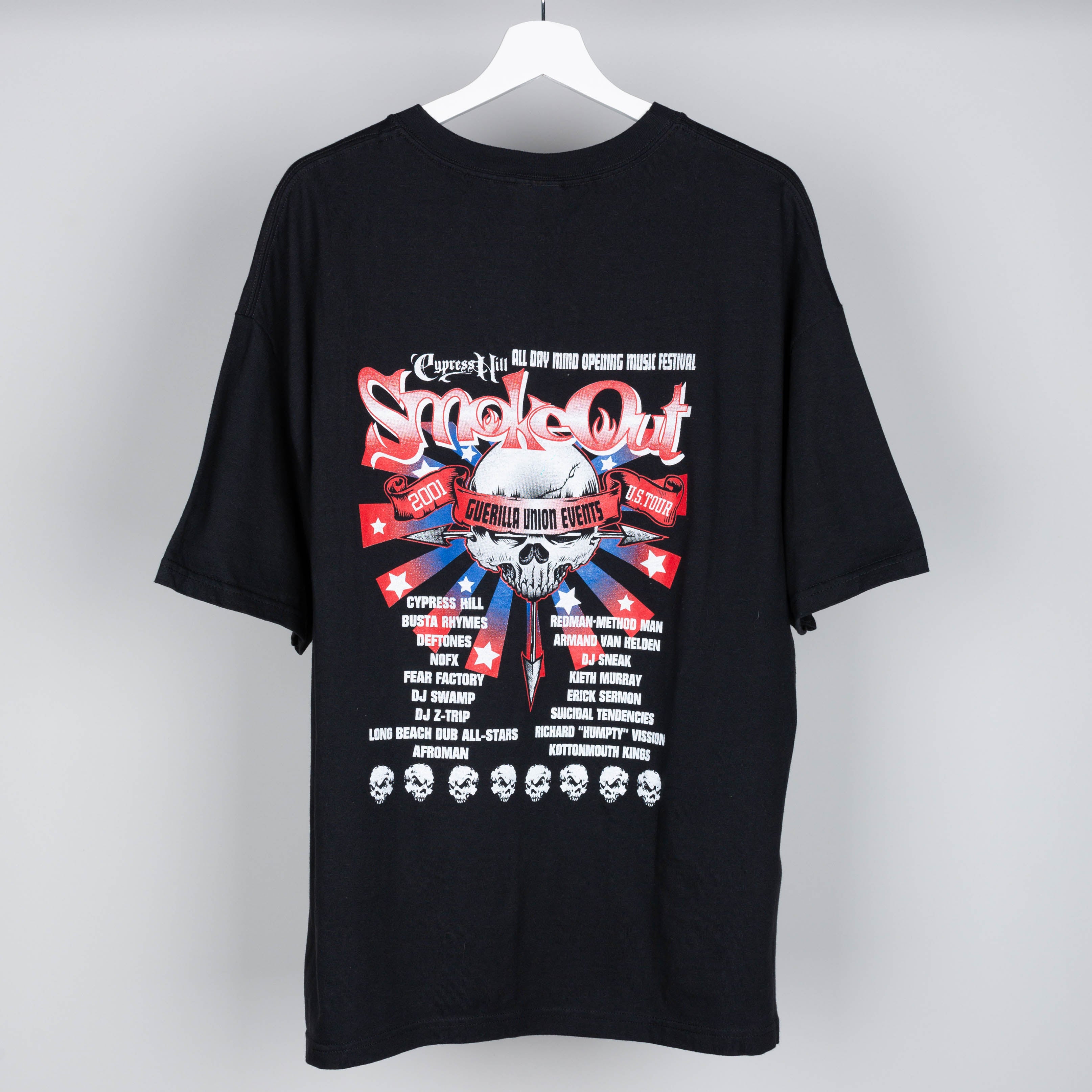 サイプレス・ヒルsmokeoutフェス2001年DRUNKNMUNKY tシャツ