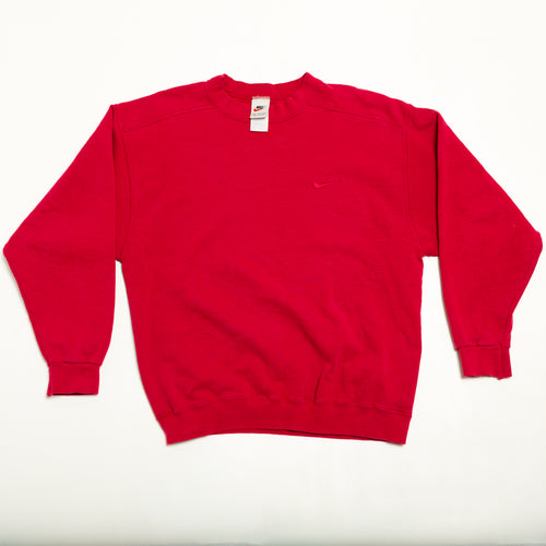 red nike crewneck sweatshirts