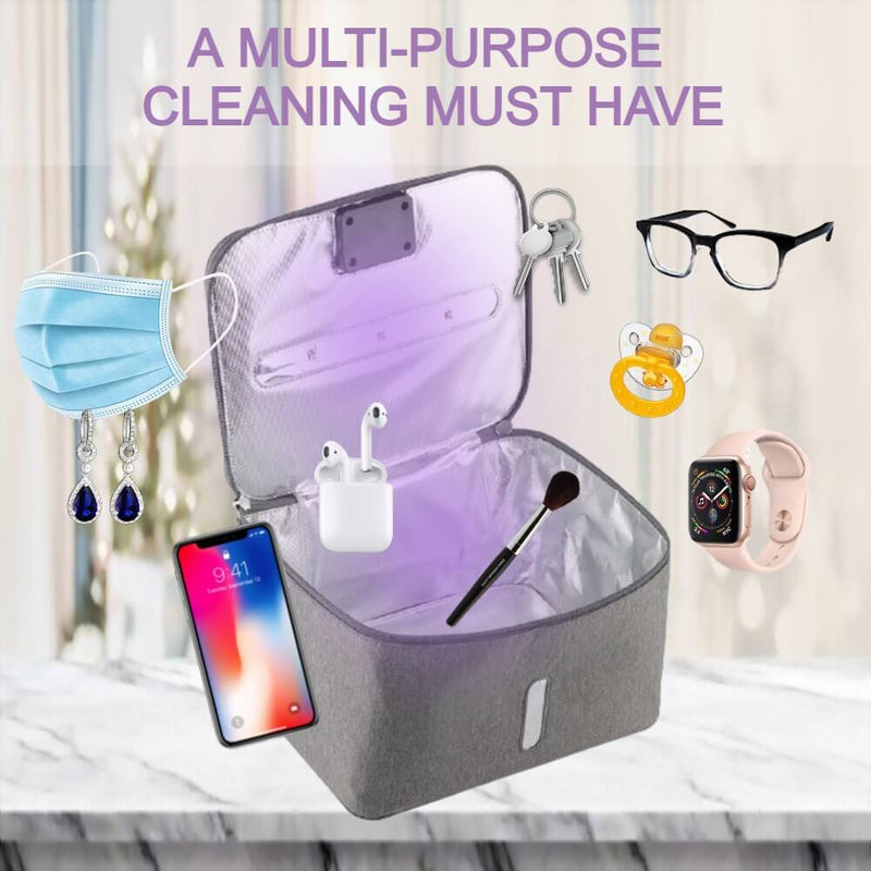 purple glow uv sanitizer