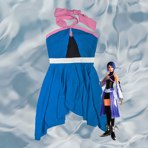 Kingdom Hearts Aqua Cosplay Dress