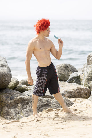 KH Axel with Sea Salt Ice Cream at the Beach Cosplay Shorts