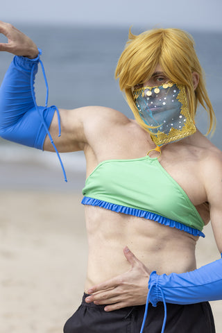 BOTW Gerudo Link Male Guy Cosplay 