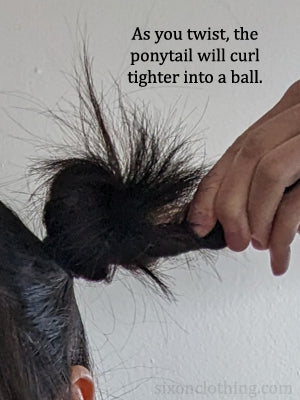 Twist into a bun