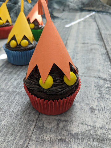 Kingdom Hearts Heartless Cupcake Dessert Idea