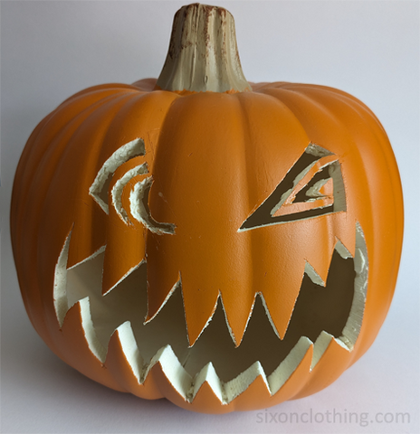 Finished Kingdom Hearts Carved Halloween Pumpkin