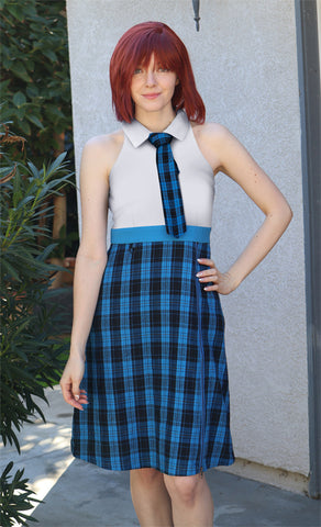 Kingdom Hearts Kairi Uniform Dress With Pockets