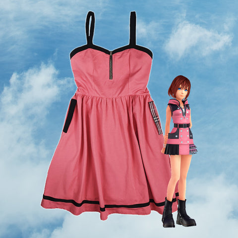 Kingdom Hearts 3 Kairi Cosplay Dress 