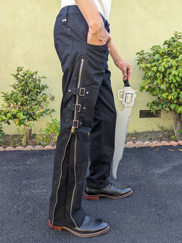 Kingdom Hearts Squall Pants in real life with Gunblade