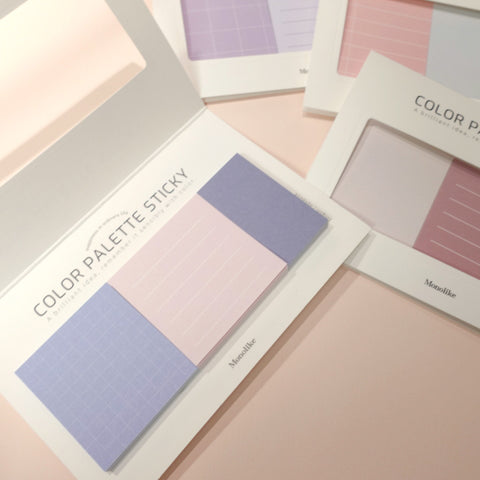 Color palette Sticky Index 300 D 3サイズ (方眼・罫線・無地)