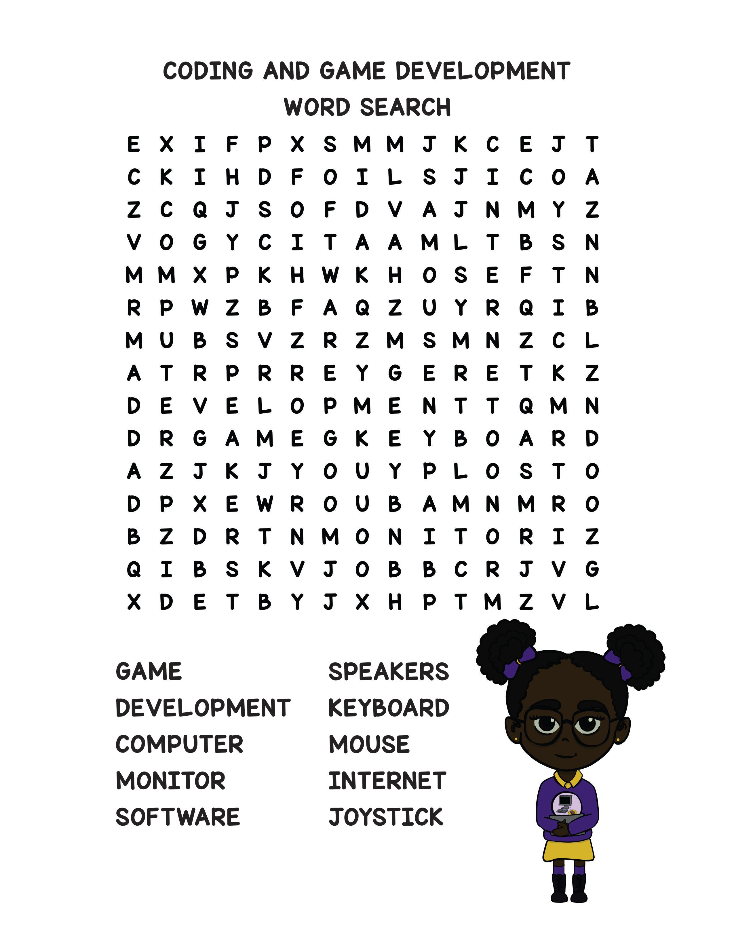 maya word search