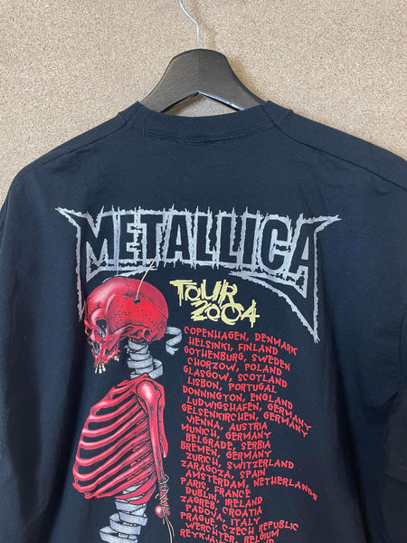 Vintage Metallica Tour 2004 Tee - XL