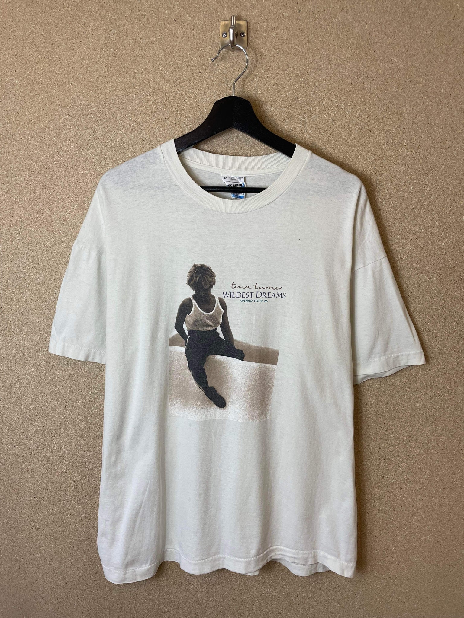 超歓迎された 90s tina turner vintage tee XL ecousarecycling.com