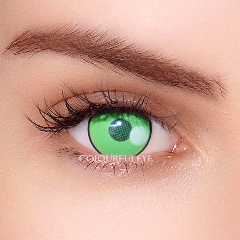 green cosplay contacts