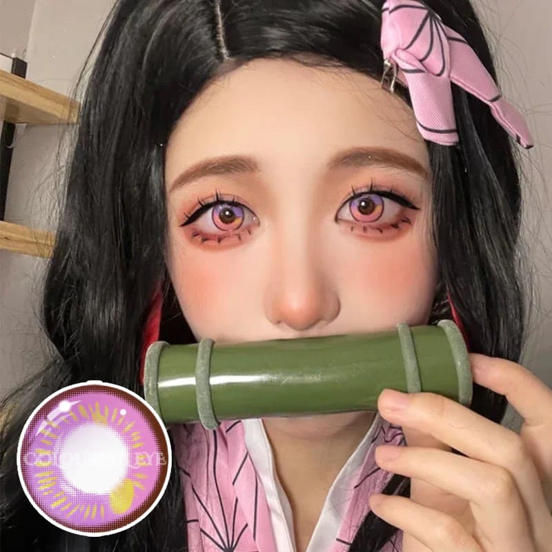 Buy 2pcs1pair Cosplay Anime Colored Contact Lenses Pink Lenses Anime  Coloured Contact Lenses For Eyes For Cosmetics UYAAI At Affordable Prices   Free Shipping Real Reviews With Photos  Joom  2pcs1pair