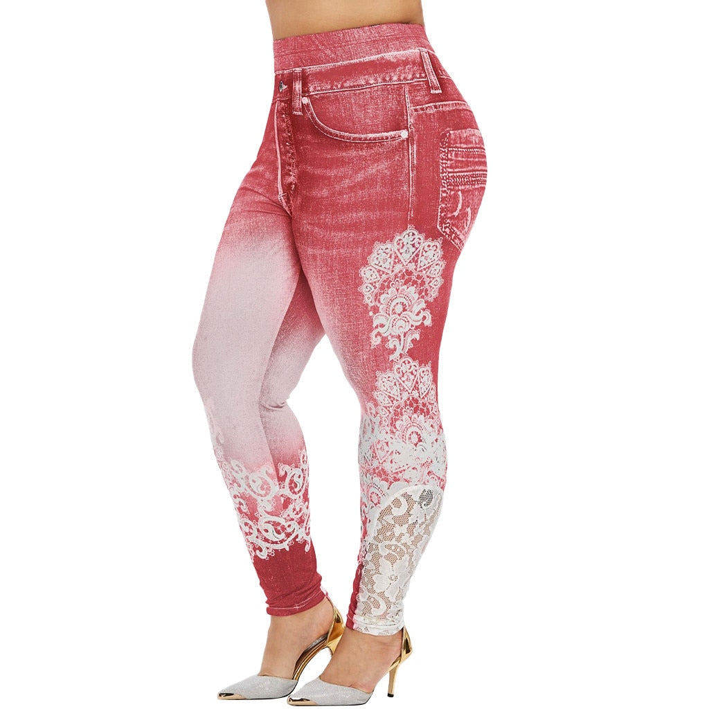 flower print leggings