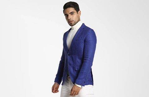 blue blazer for men-hos