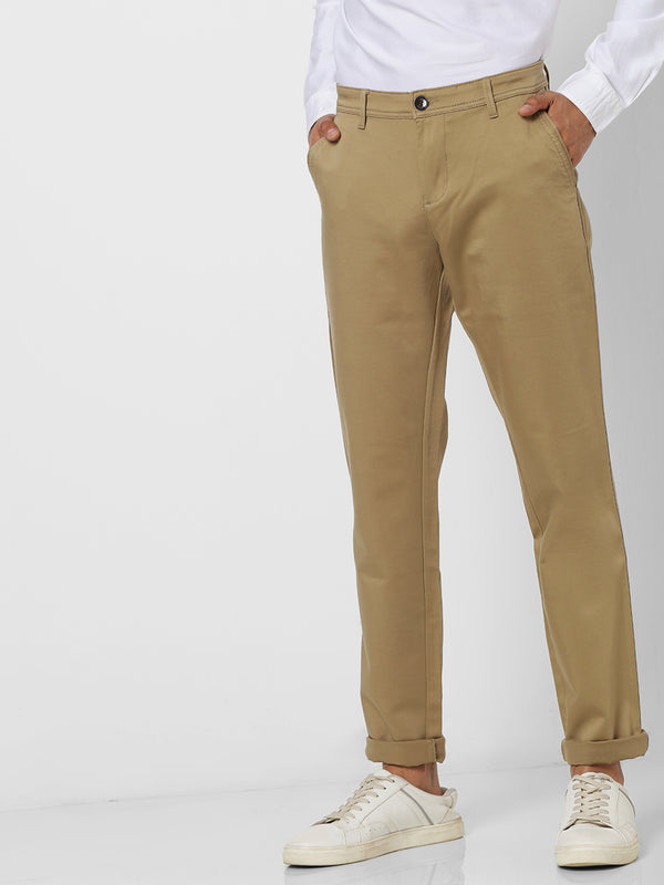 Relaxed Fit Trousers - Solid Cream – KOIKOI SA