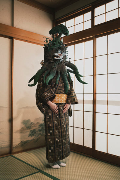 Noh Masks: The Hidden Stories of Japanese Theatre Masks - dans le gris